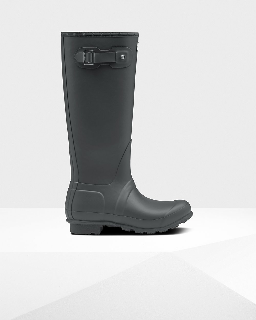 Bottes Hautes de Pluie Hunter Original Insulated Femme Vert Foncé GTNJVYA-10